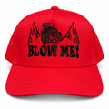 BLOW ME! Trucker Red/Black
